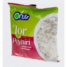 LOR CHEESE(COTTAGE CHEESE/MILK RICOTTA) 500G ONUR (TURKISH)